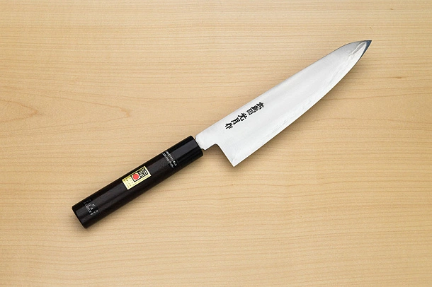 Goko Hamono Musashinokuni Kogetsu SK5 Gyuto knife 240mm (9.5") Rosewood handle Goko Hamono Musashinokuni Kogetsu SK5 Gyuto knife 240mm (9.5") Rosewood handle