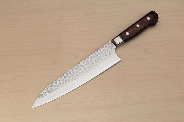 Sakai Takayuki 33-layer Damascus VG10 Gyuto knife 210mm (8.3 ") Spanish Mahogany handle Sakai Takayuki 33-layer Damascus VG10 Gyuto knife 210mm (8.3 ") Spanish Mahogany handle