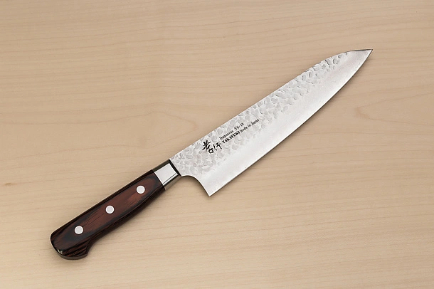 Sakai Takayuki 33-layer Damascus VG10 Gyuto knife 210mm (8.3 ") Spanish Mahogany handle Sakai Takayuki 33-layer Damascus VG10 Gyuto knife 210mm (8.3 ") Spanish Mahogany handle