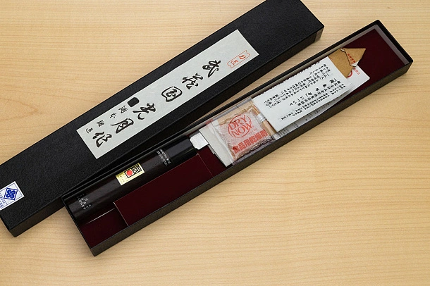 Goko Hamono Musashinokuni Kogetsu SK5 Gyuto knife 240mm (9.5") Rosewood handle Goko Hamono Musashinokuni Kogetsu SK5 Gyuto knife 240mm (9.5") Rosewood handle