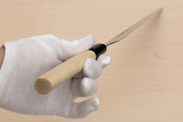 Sakai Takayuki AUS8 Sujihiki knife 240mm (9.5 ") Magnolia/Buffalo horn handle Sakai Takayuki AUS8 Sujihiki knife 240mm (9.5 ") Magnolia/Buffalo horn handle