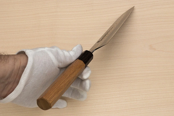 Sakai Takayuki 33-layer VG10 Damascus Santoku knife 170mm (6.7 ") Keyaki (Japanese Elm) handle Sakai Takayuki 33-layer VG10 Damascus Santoku knife 170mm (6.7 ") Keyaki (Japanese Elm) handle