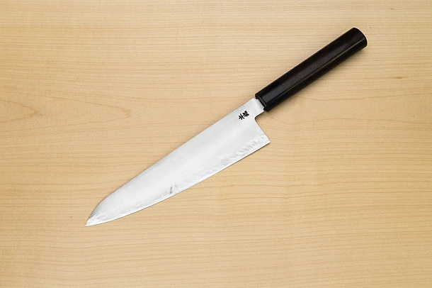 Goko Hamono Musashinokuni Kogetsu SK5 Gyuto knife 240mm (9.5") Rosewood handle Goko Hamono Musashinokuni Kogetsu SK5 Gyuto knife 240mm (9.5") Rosewood handle
